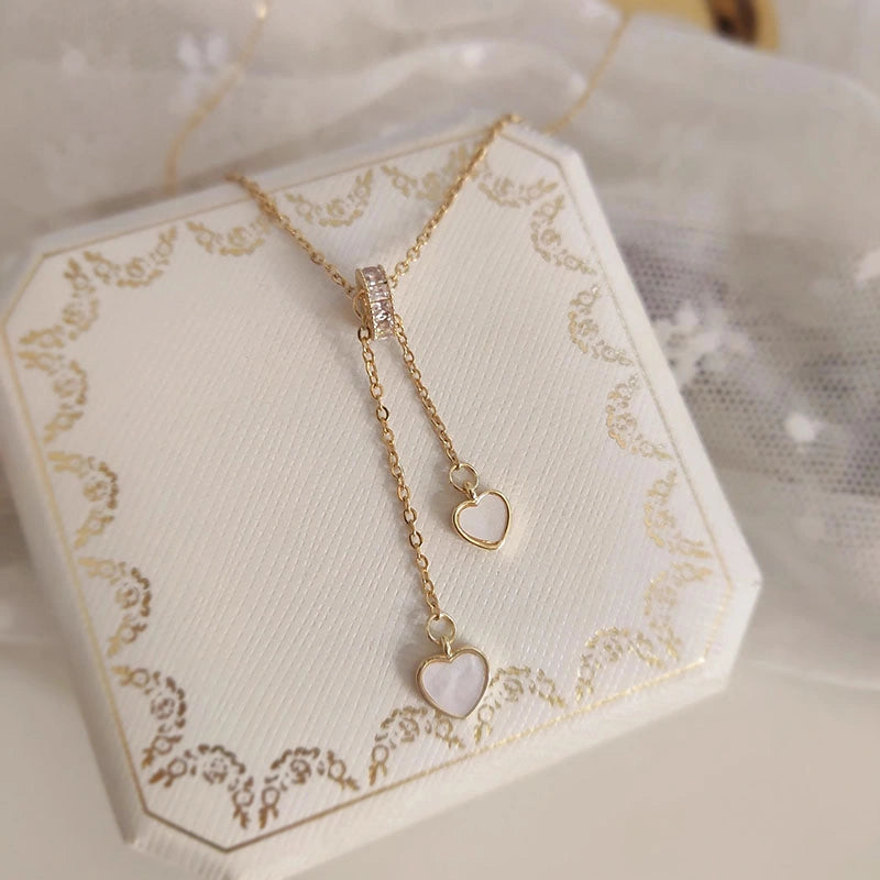 COLLIER DOUBLE COEUR